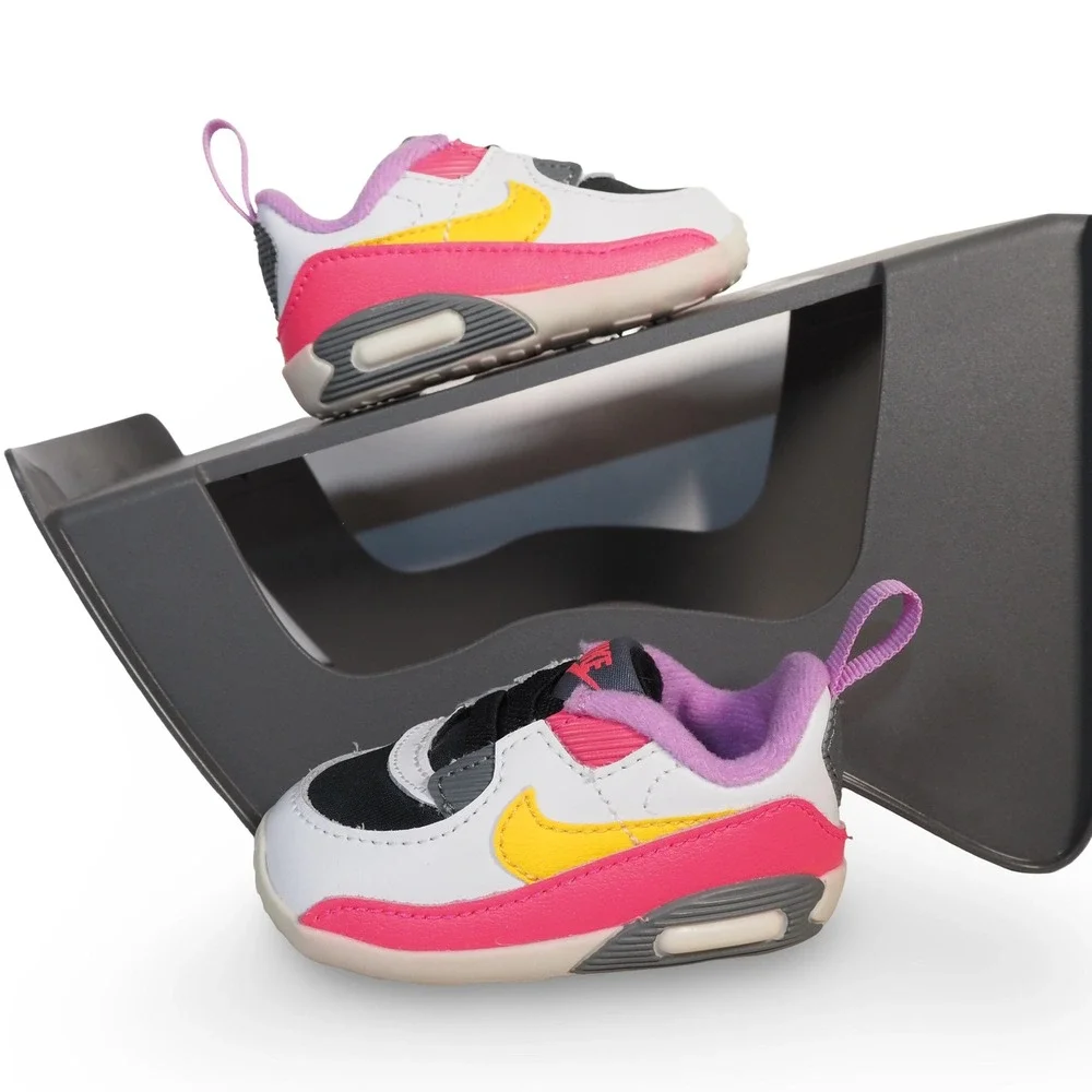 Nike Air Max 90 CB White Hyper Pink Orange Infant 2C CI0424-107 Sneaker